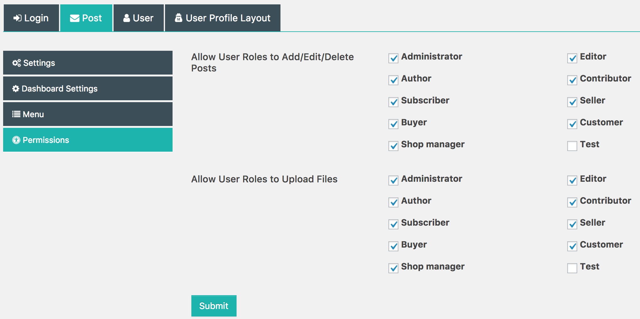 User Profiles