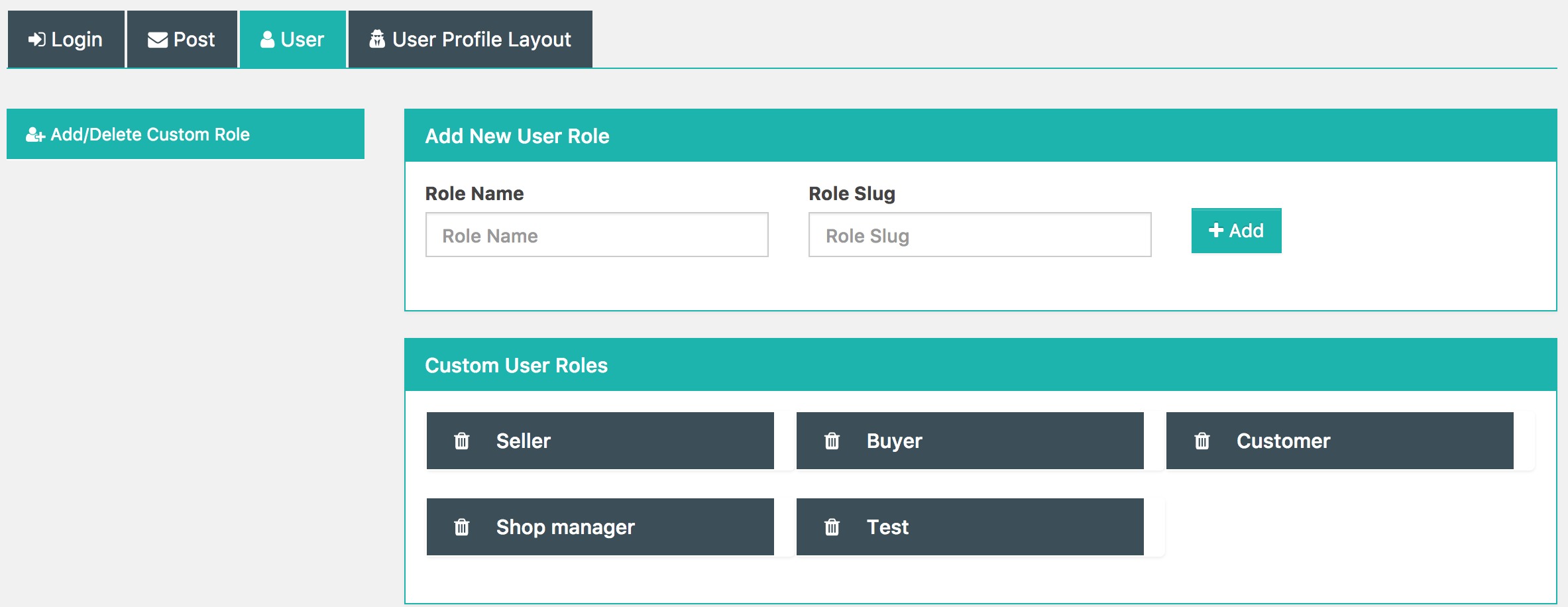 User Profile