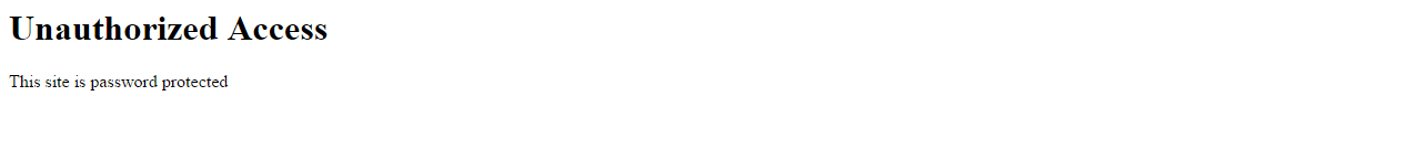 Frontend login prompt cancel error display