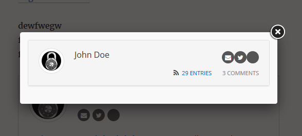 **Frontend Popup Login**