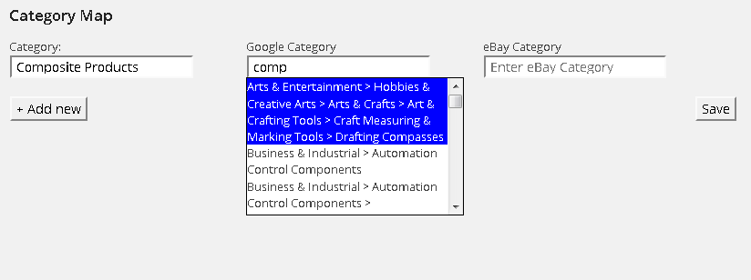 Choose Categories
