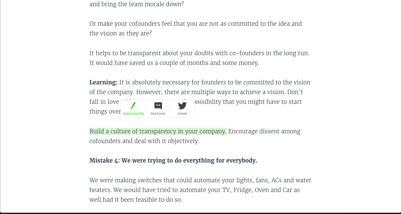 FundaMine Comment Posted