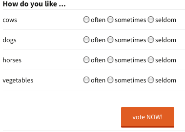 The voting unit