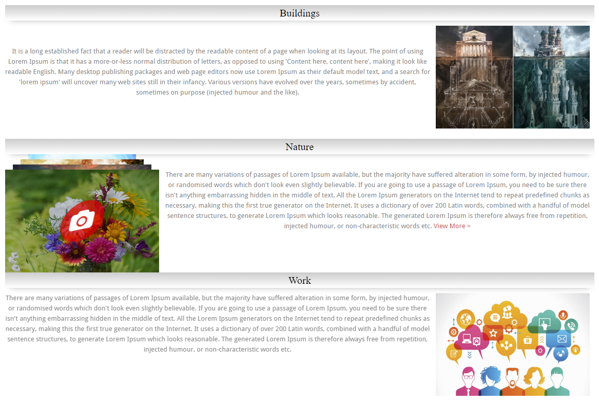 An example of plugin in action (Elastic Grid Theme)