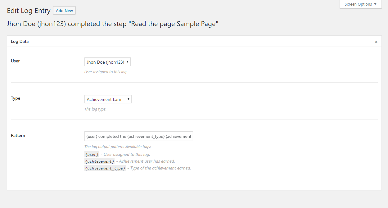 Configure as many rank types as you like: Grade, Level, etc.
