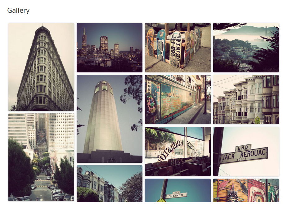 gamma gallery montage images.