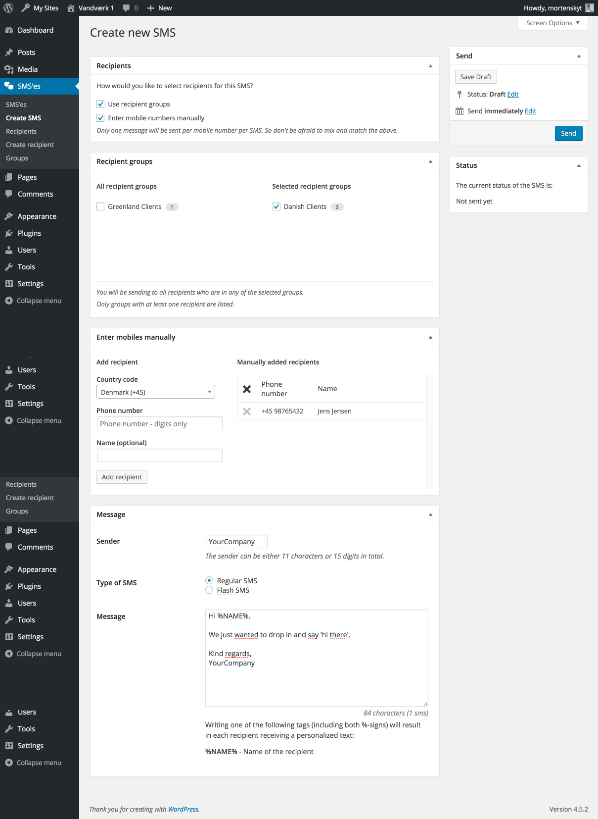Set up your OAuth key and secret here. This settings page is available for administrators only.