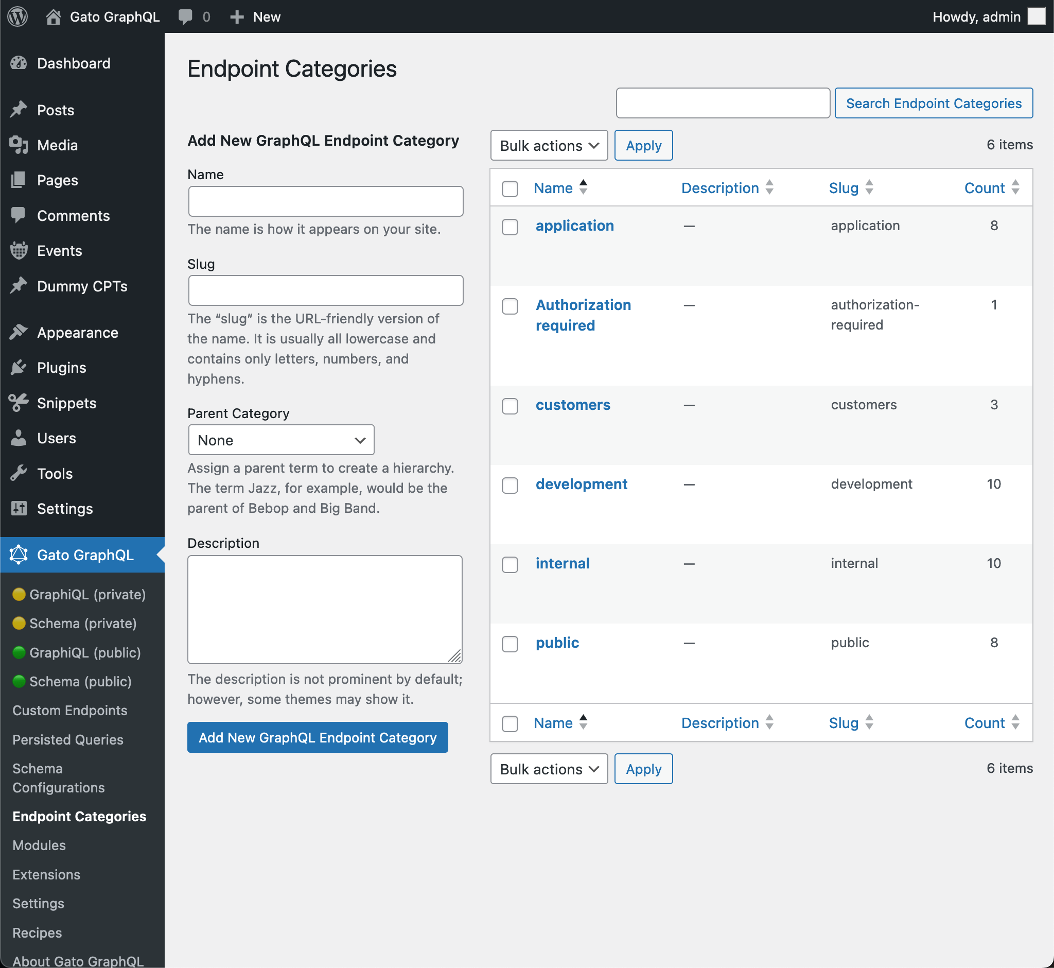 The GraphiQL client for the single endpoint is exposed to the Internet