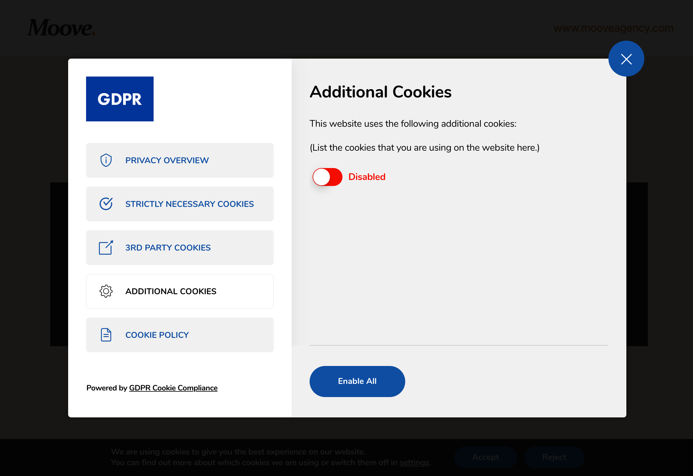 GDPR Cookie Compliance - Admin - Iframe Blocker / Pages [Premium]