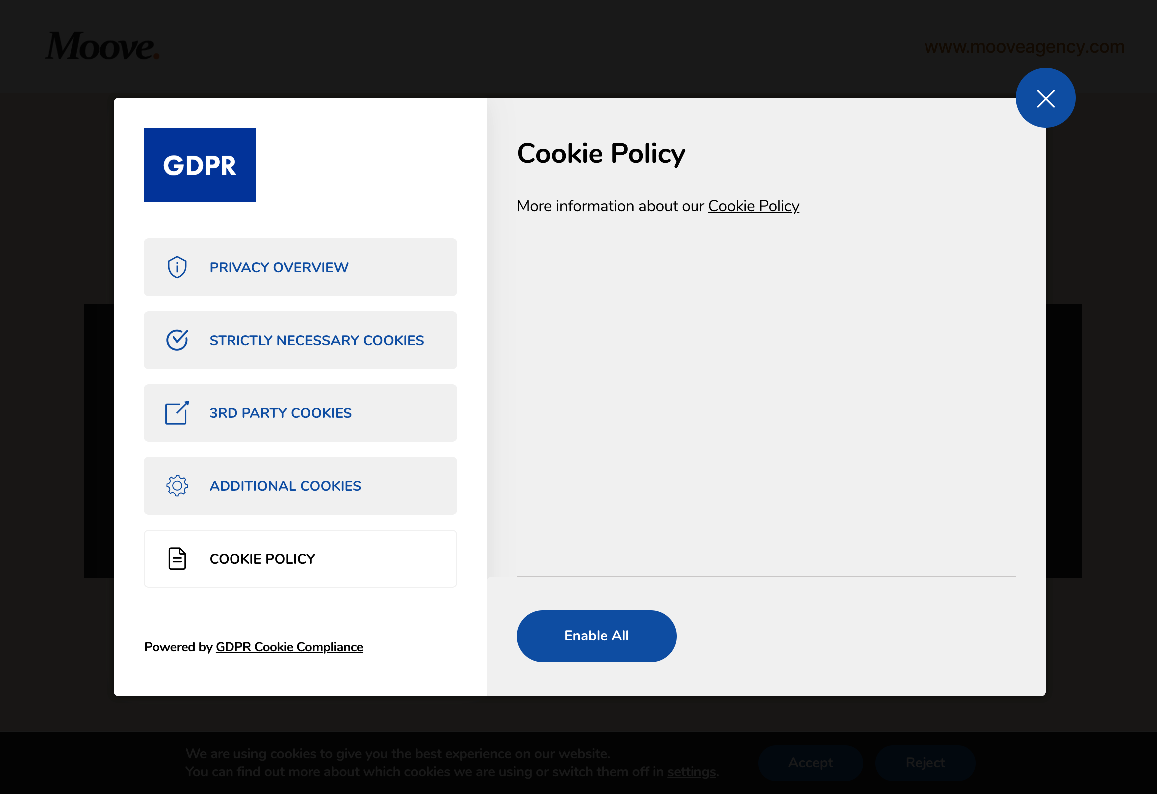 GDPR Cookie Compliance - Admin - Cookie Declaration [Premium]