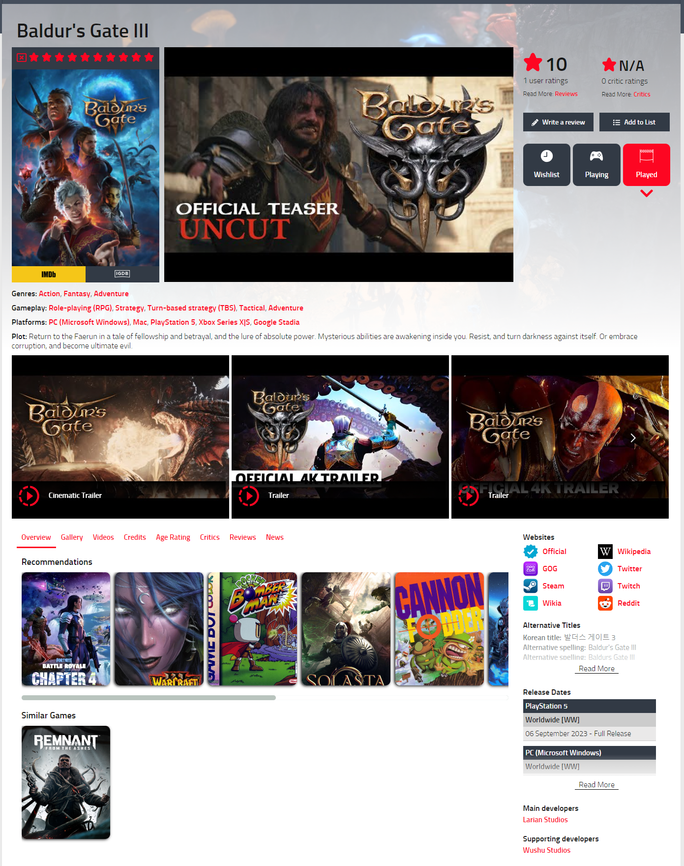 Frontpage sneak peek