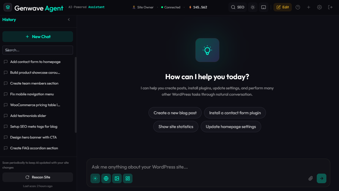 Track your credit balance and usage