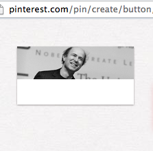 Pinterest is unable to use any image other than the post's featured image when you use the Pin It button.