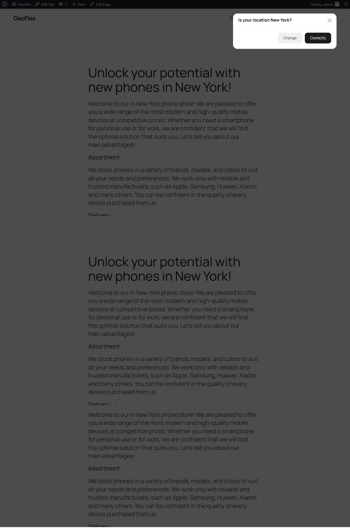 Automatic location detection