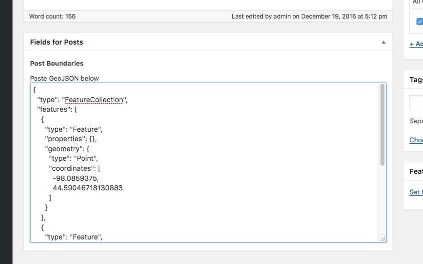 You can also allow editors to paste in raw GeoJSON text if that better