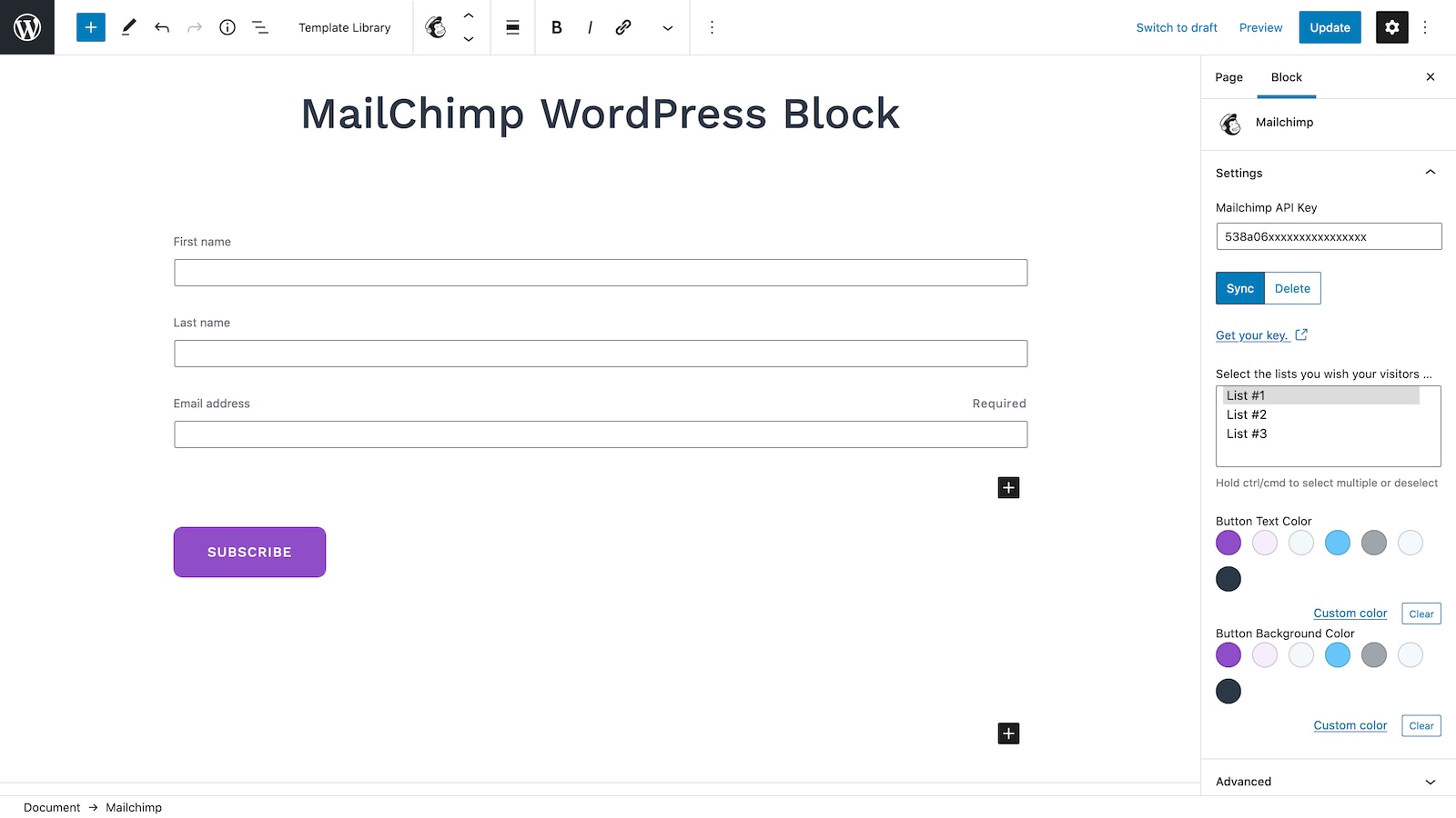 Icon Box WordPress Block.