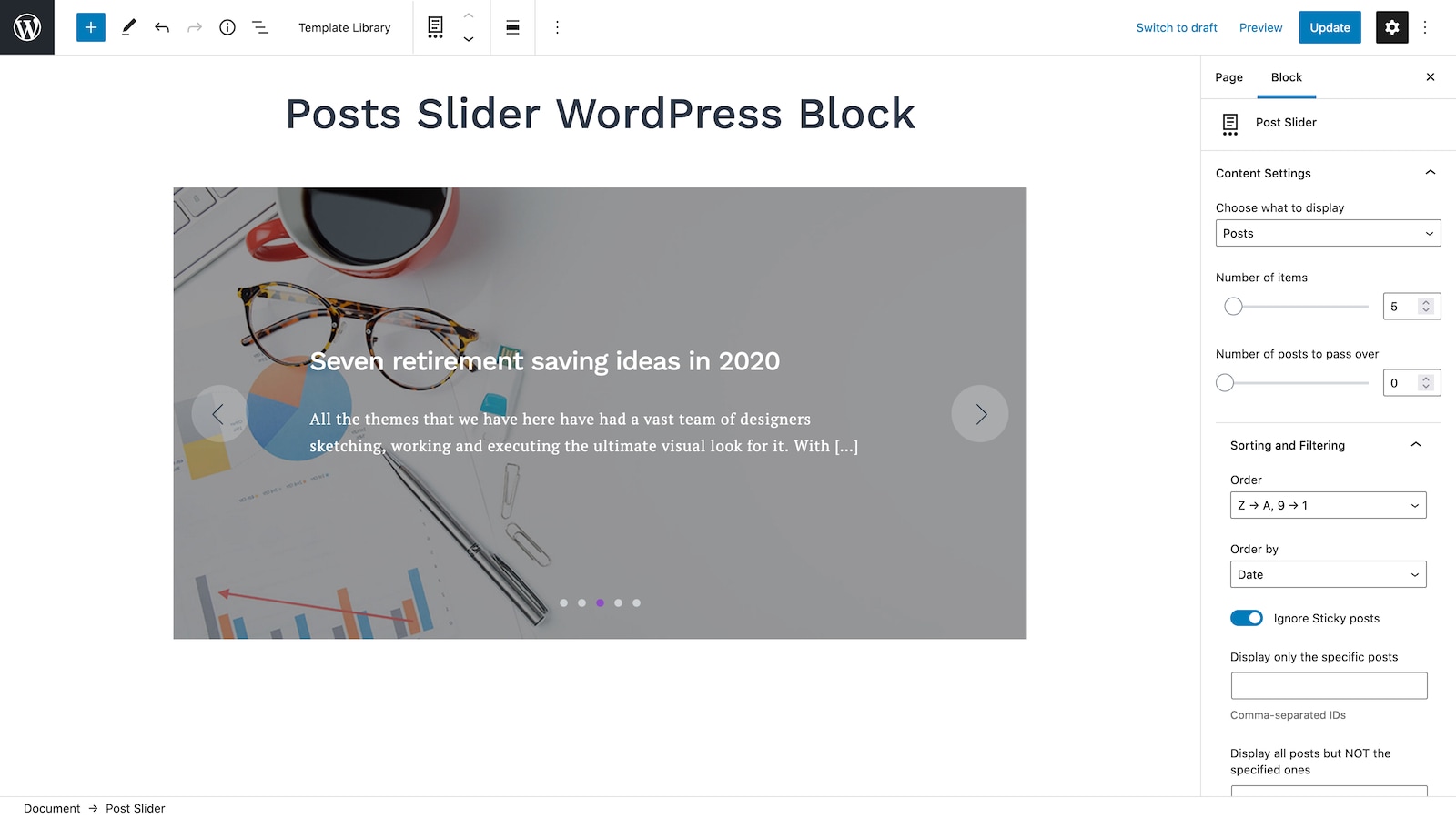 Instagram WordPress Block.