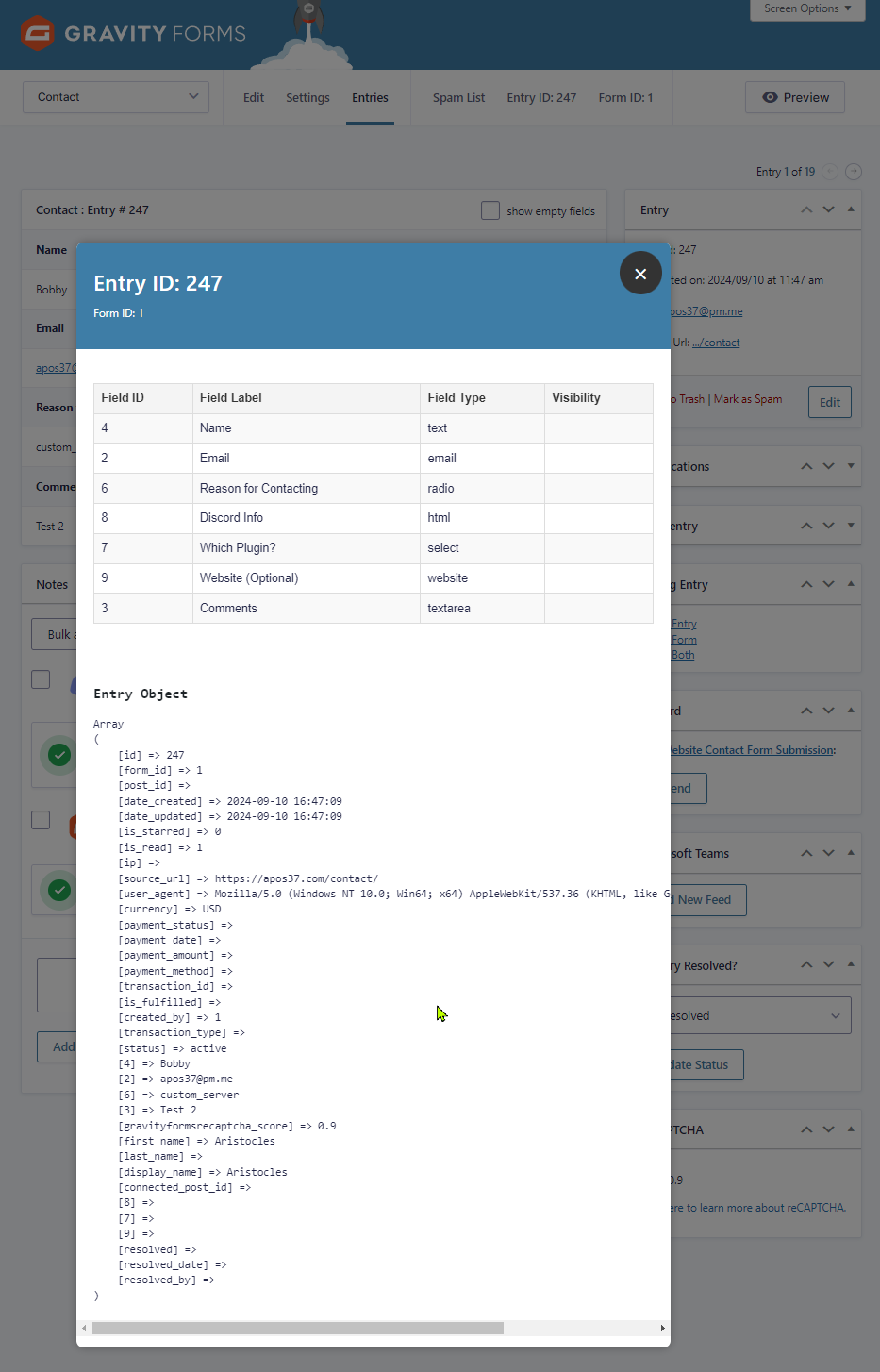 Entries by Date