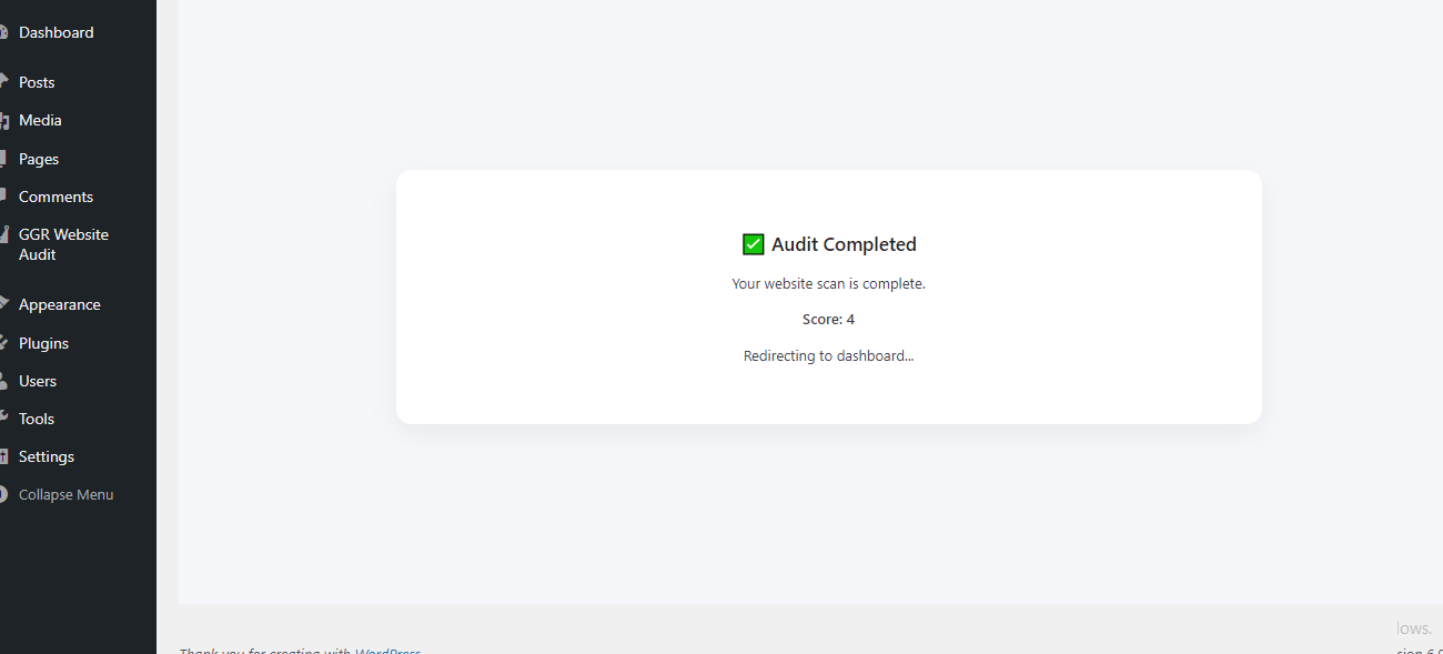 Real-time SEO analysis in progress