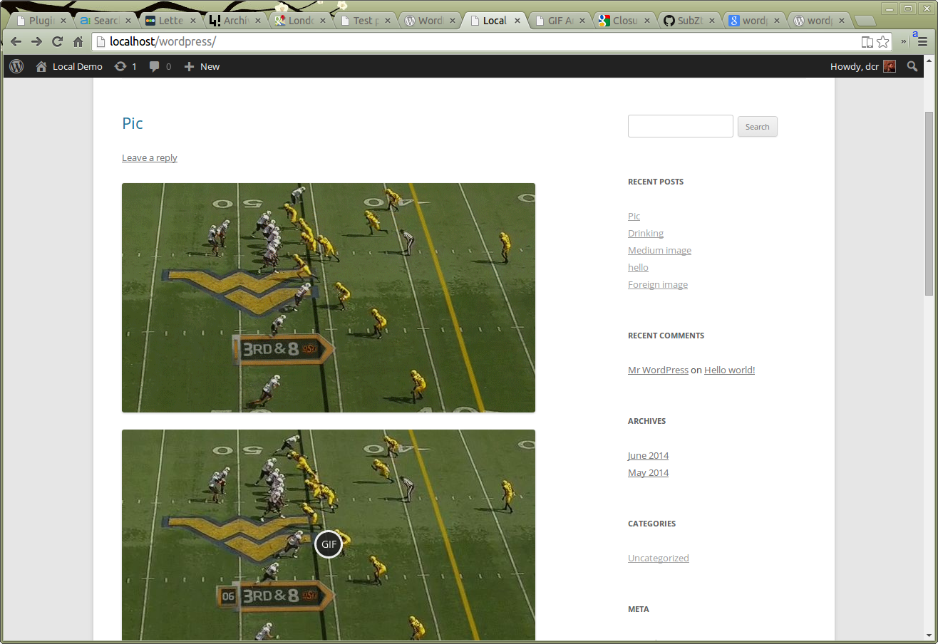 Blog preview but your content