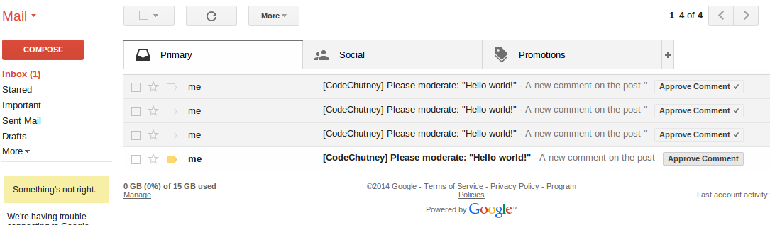 Gmail screenshot