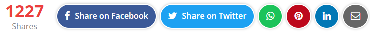 Share counter with sharebar