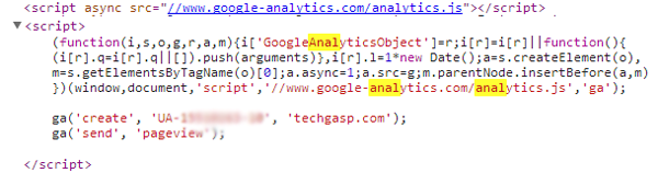 Google Analytics in theme body