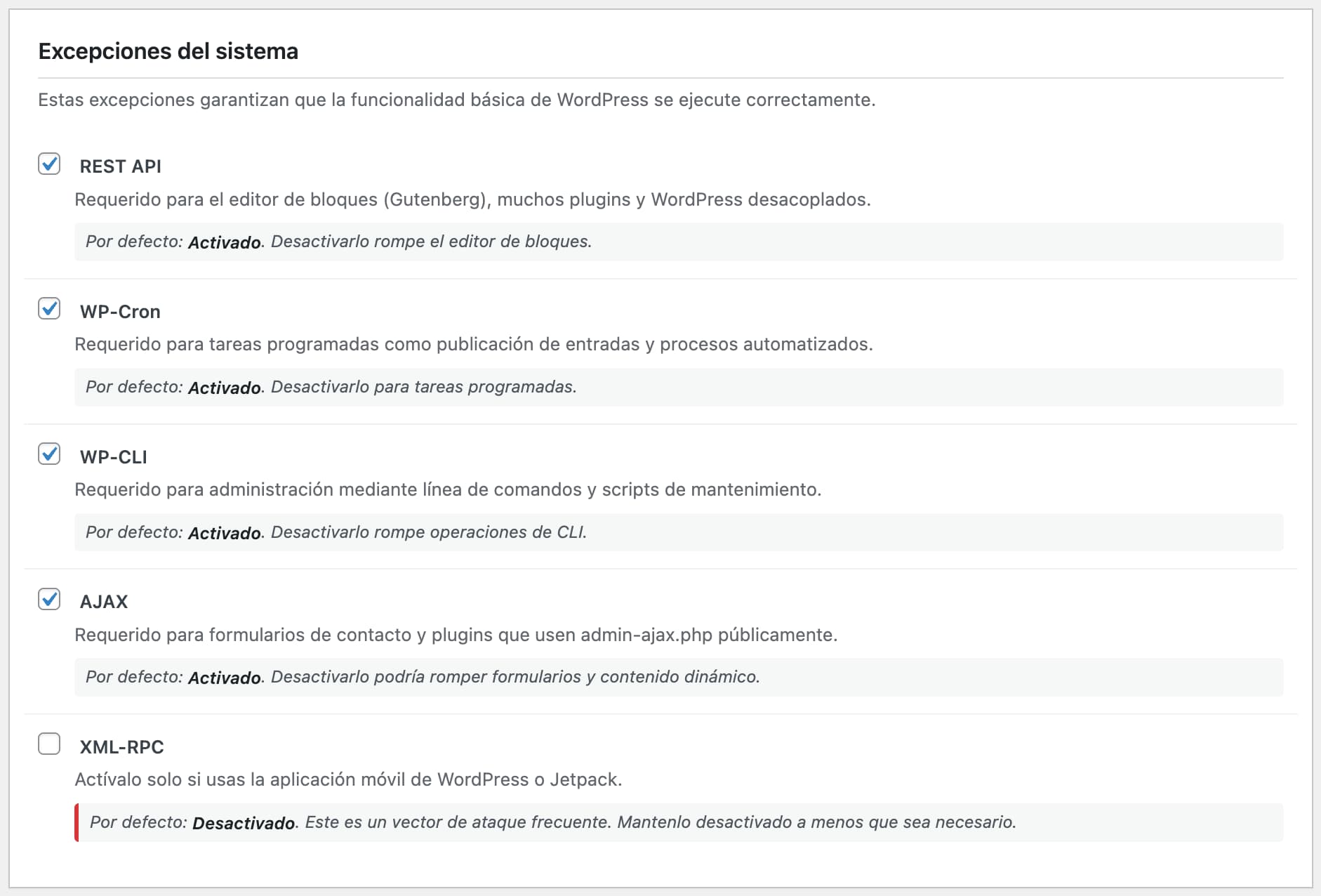 SEO exceptions - Configure search engine access