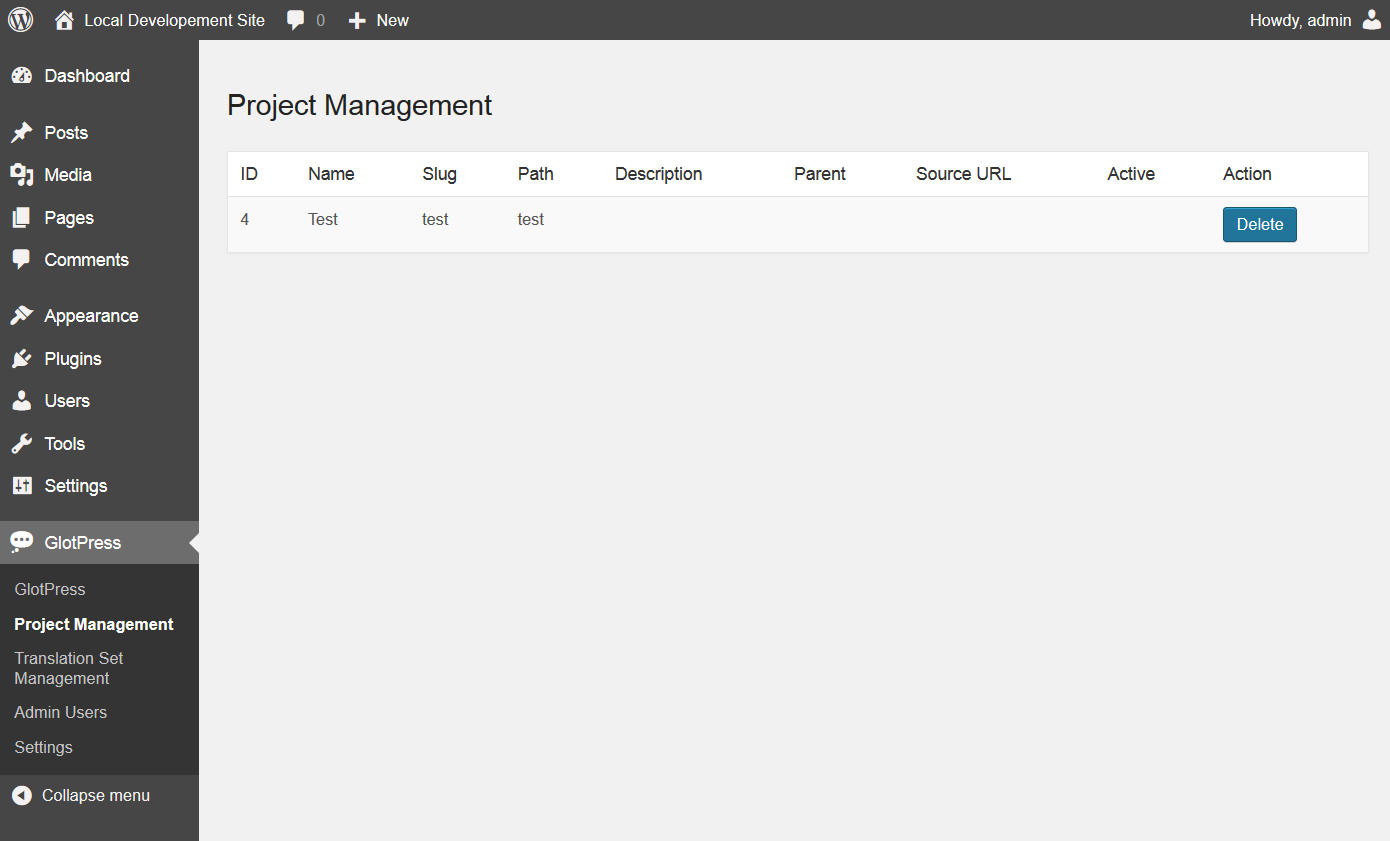 Project management.