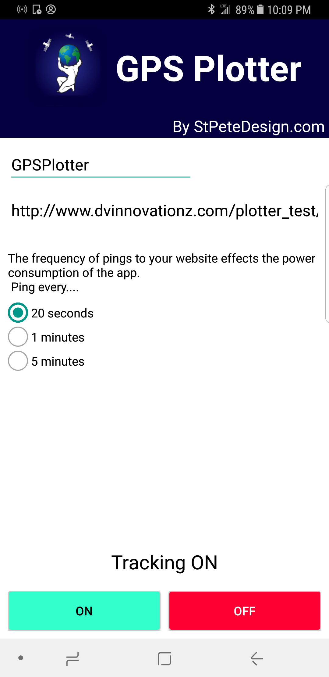 GPS Plotter Mobile App