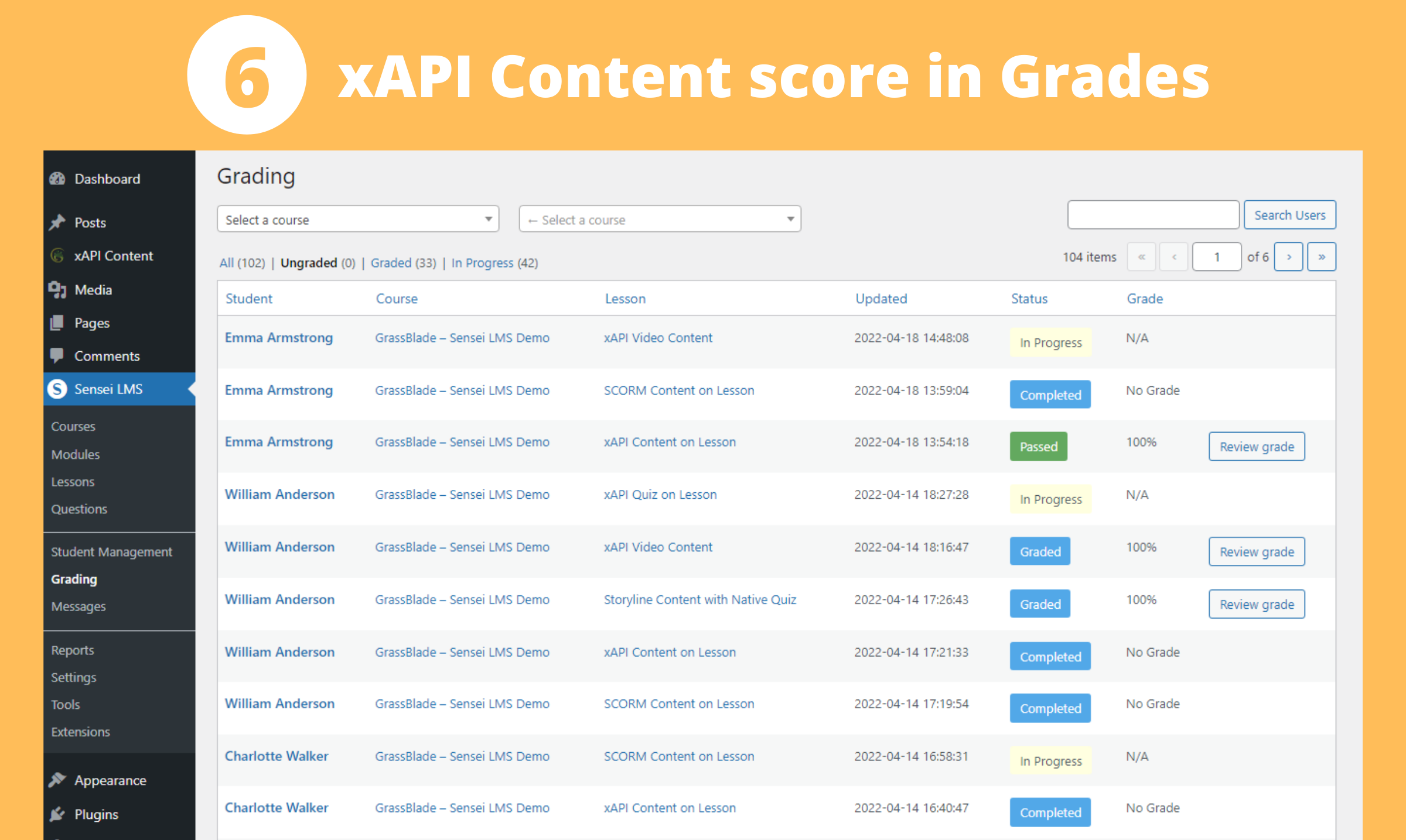 Gradebook Report