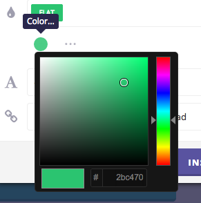 Fine-Tune button colors to either match your brand or stand in on your pages & posts
