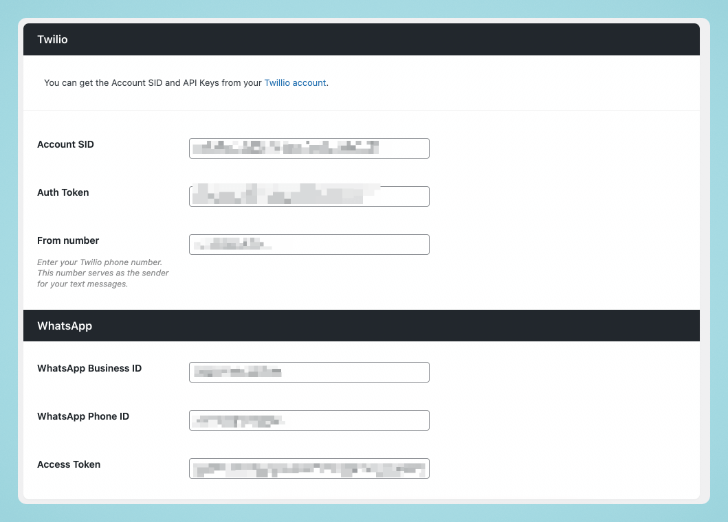 **Twilio and WhatsApp Integration** - Seamlessly integrate with Twilio and WhatsApp Cloud API.