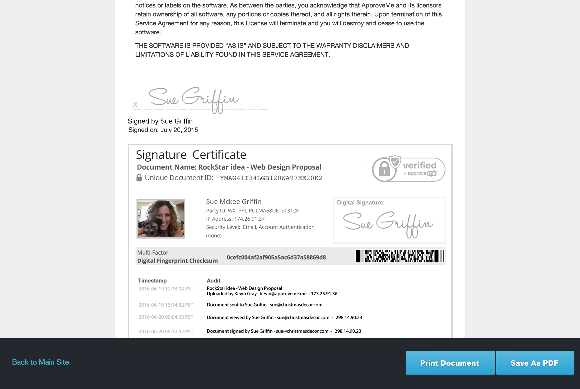 **Connect Your Document to a Page:**Once you have customize your contract to taste you will need to select a BLANK WordPress page to attach this document to.  Do not include this page in your Nav menu since all of the magic actually happens after the Gravity Form is submitted (there’s no need to link to this page because the user will either be emailed a custom link or they will be automatically redirected once the gravity Form is submitted).