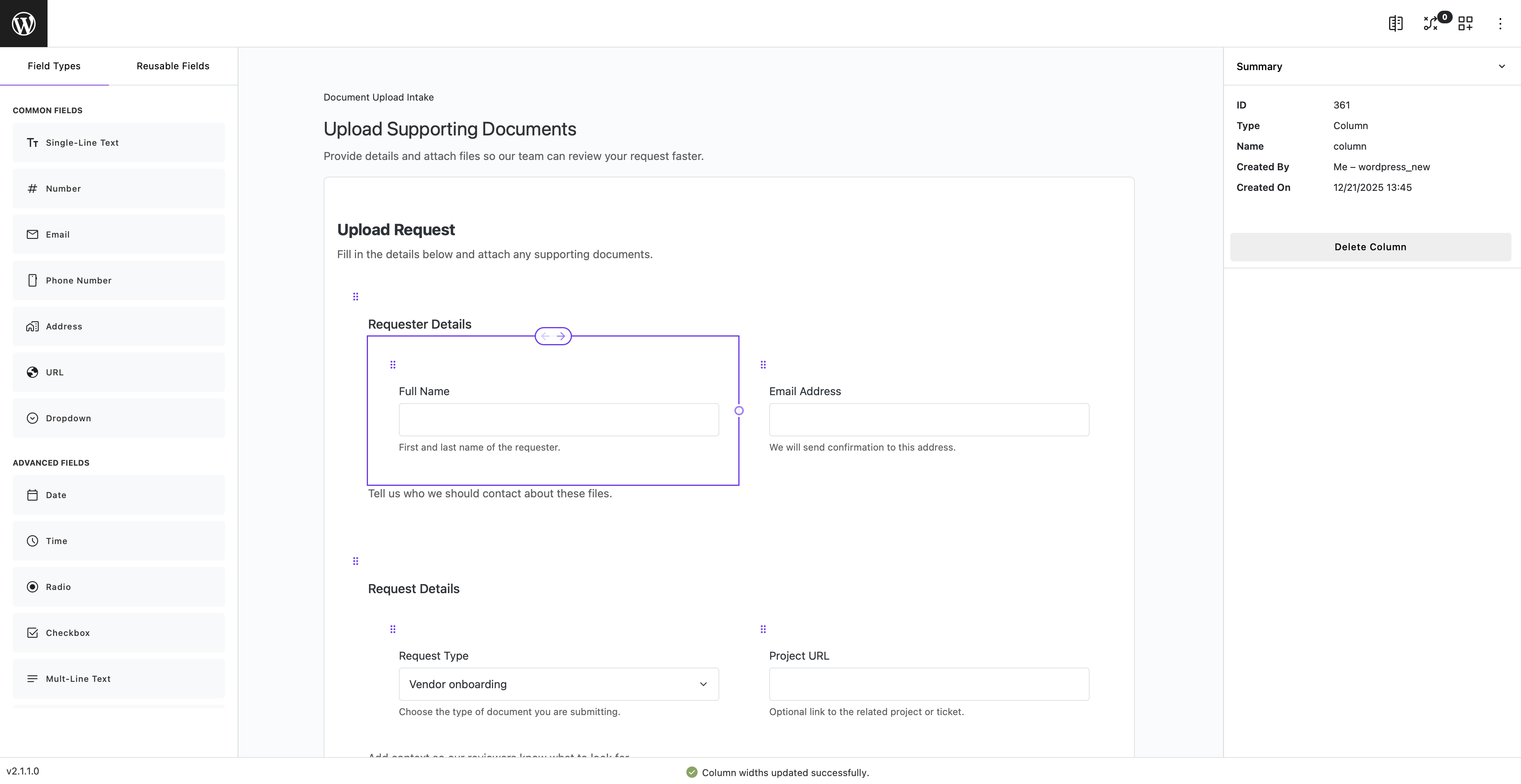 Review and pay step for Stripe-enabled payment forms