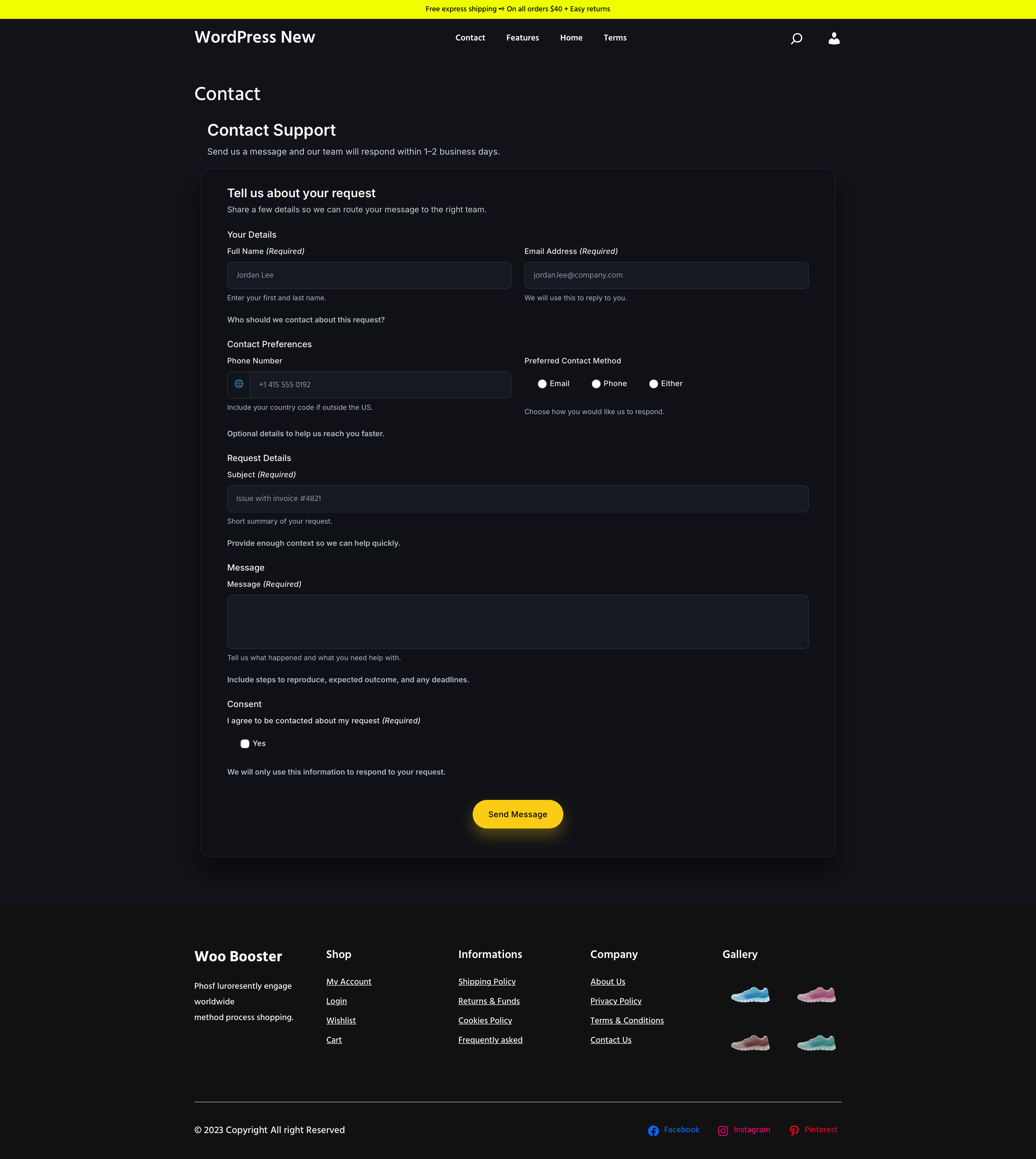Resizing a column to adjust layout