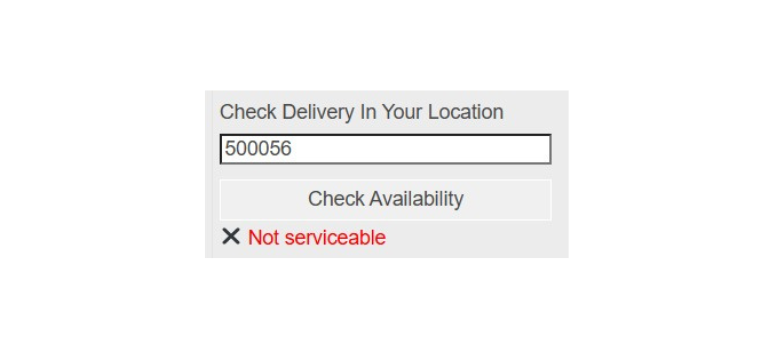 Frontend delivery availability checker shortcode