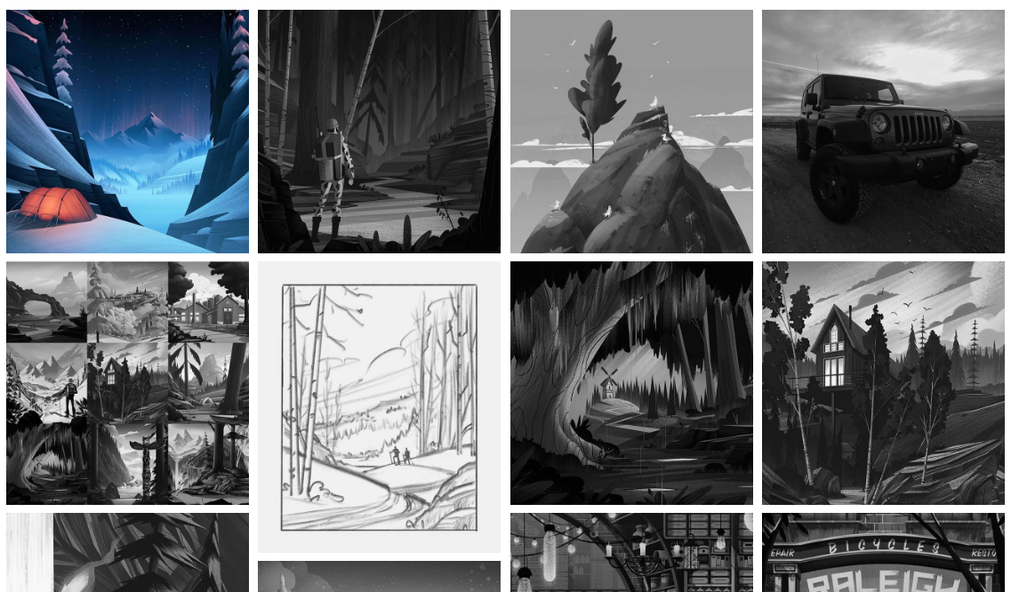 GS Instagram Portfolio output by <strong>Justified Theme  - Tag : Artworks</strong> after adding shortcode.