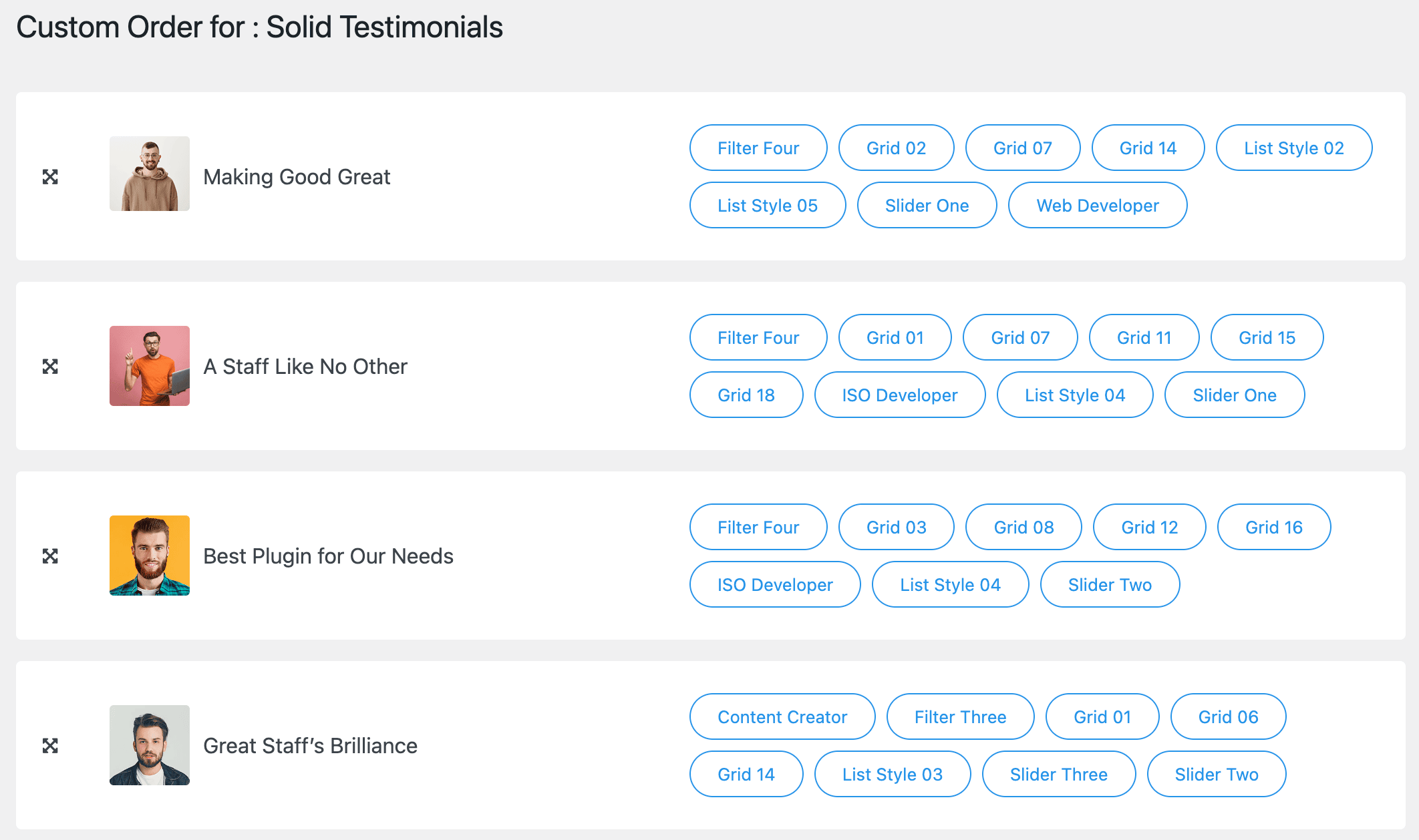 Query Settings (3rd Tab). Check documentation for more Query Controls.