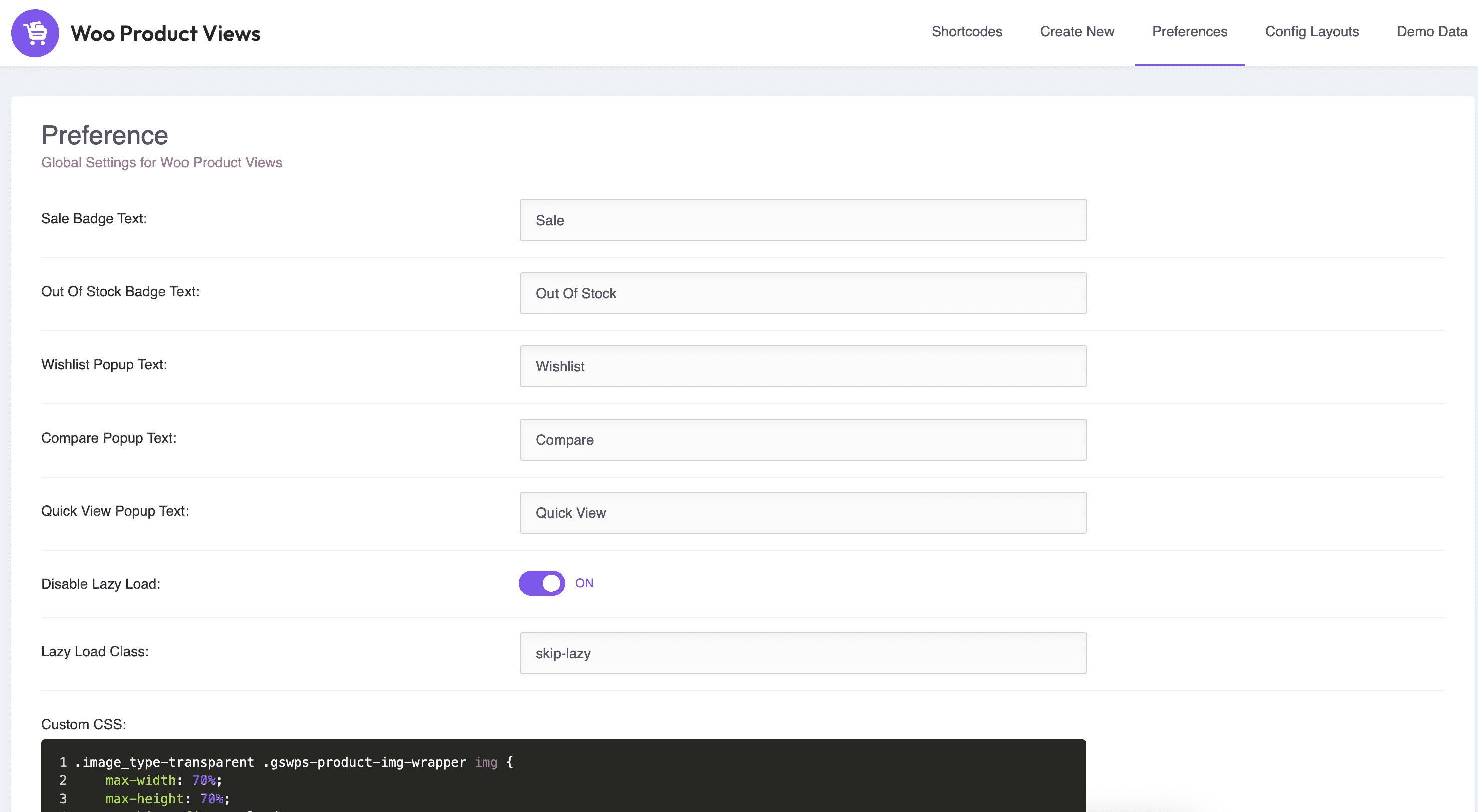Product Slider in Left to Right Direction.