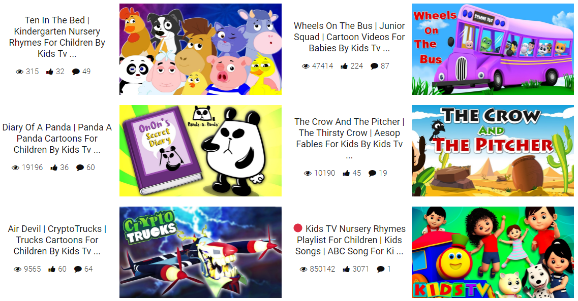 Youtube videos with Theme: Slider & Popup: GS Youtube Gallery