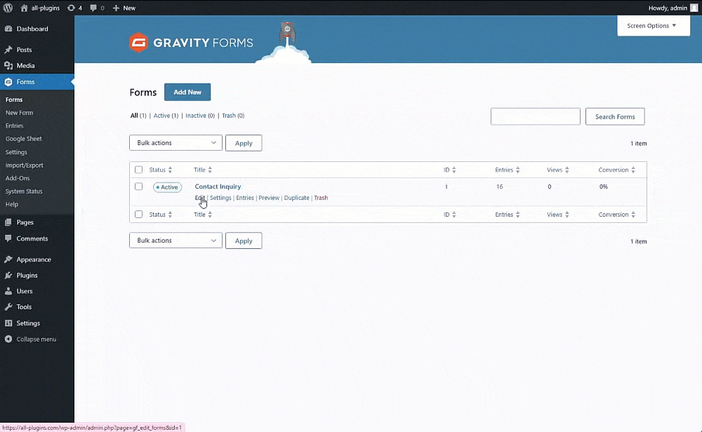 Entering the Field Header Names Manually in the Connected Sheet and Submitting the form.
