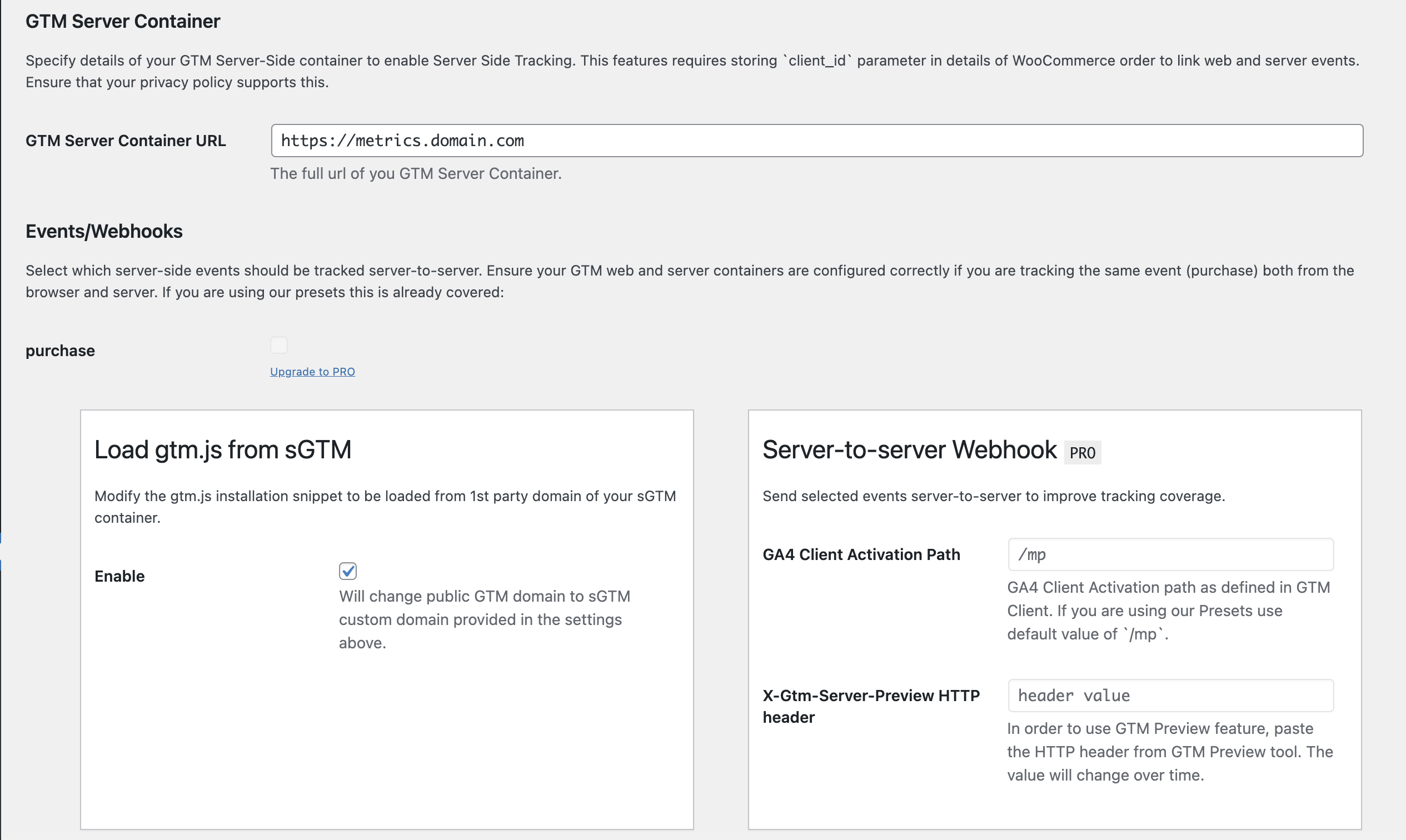 Server-side tools