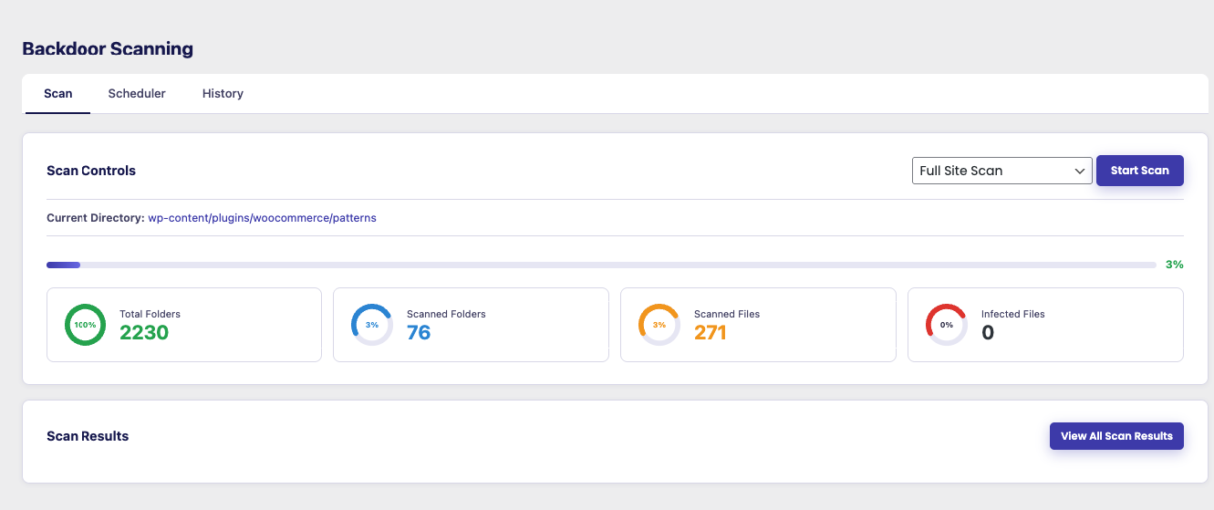 Malware Scan Results