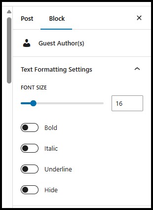 Adjust popular styling
