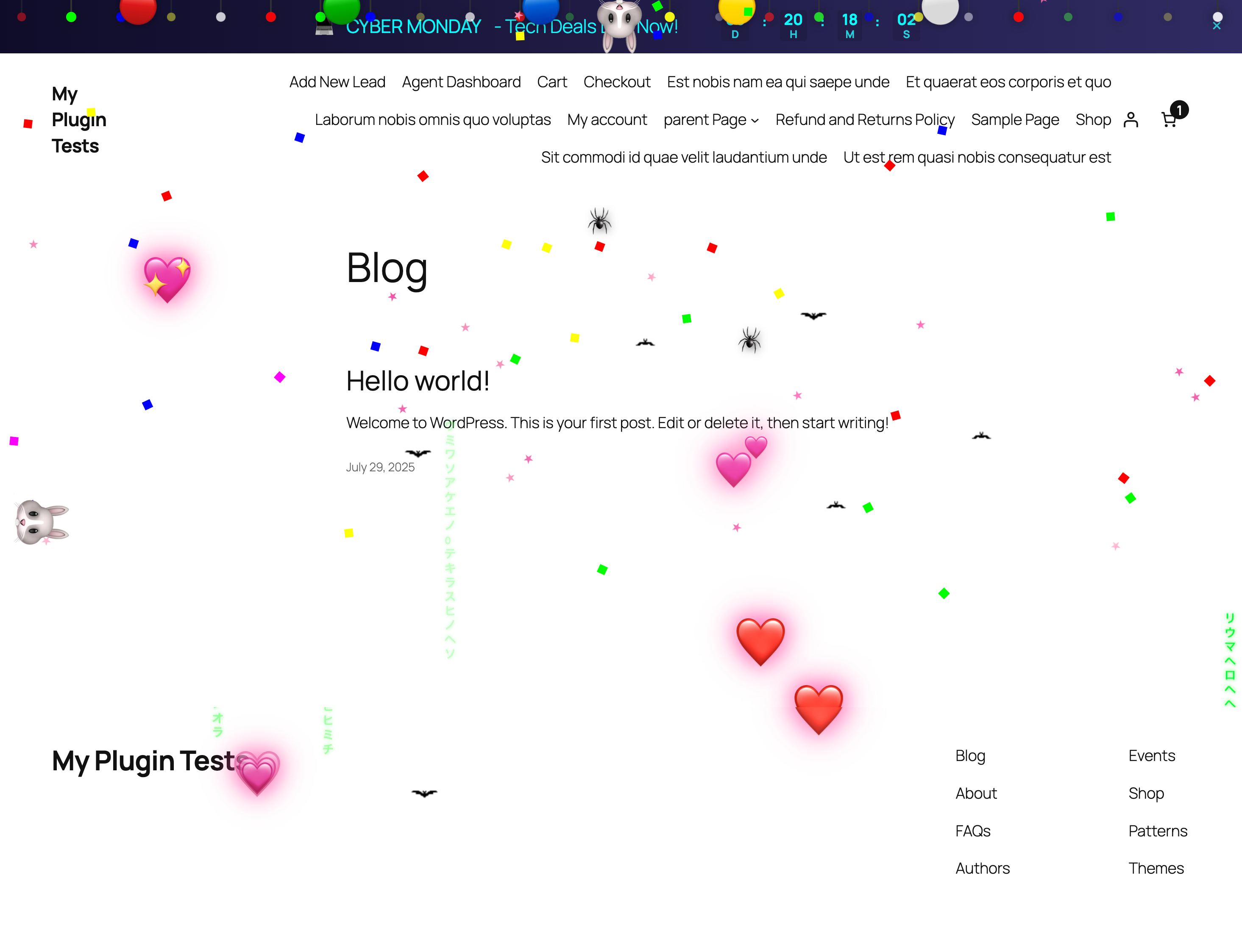 Simple and cute animations.