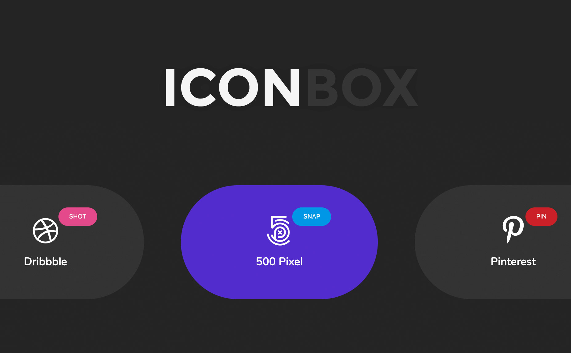 Dual button widget