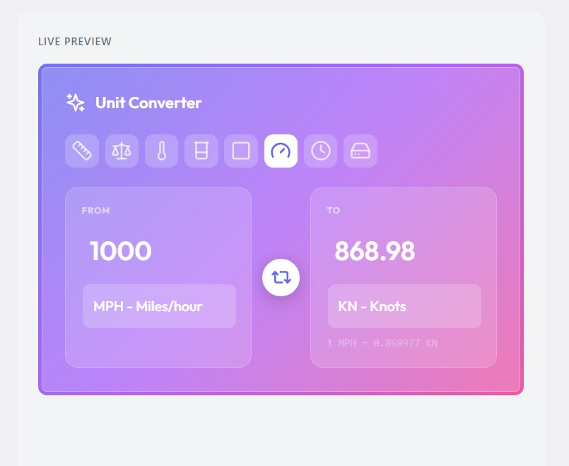Glass template - Frosted glass effect