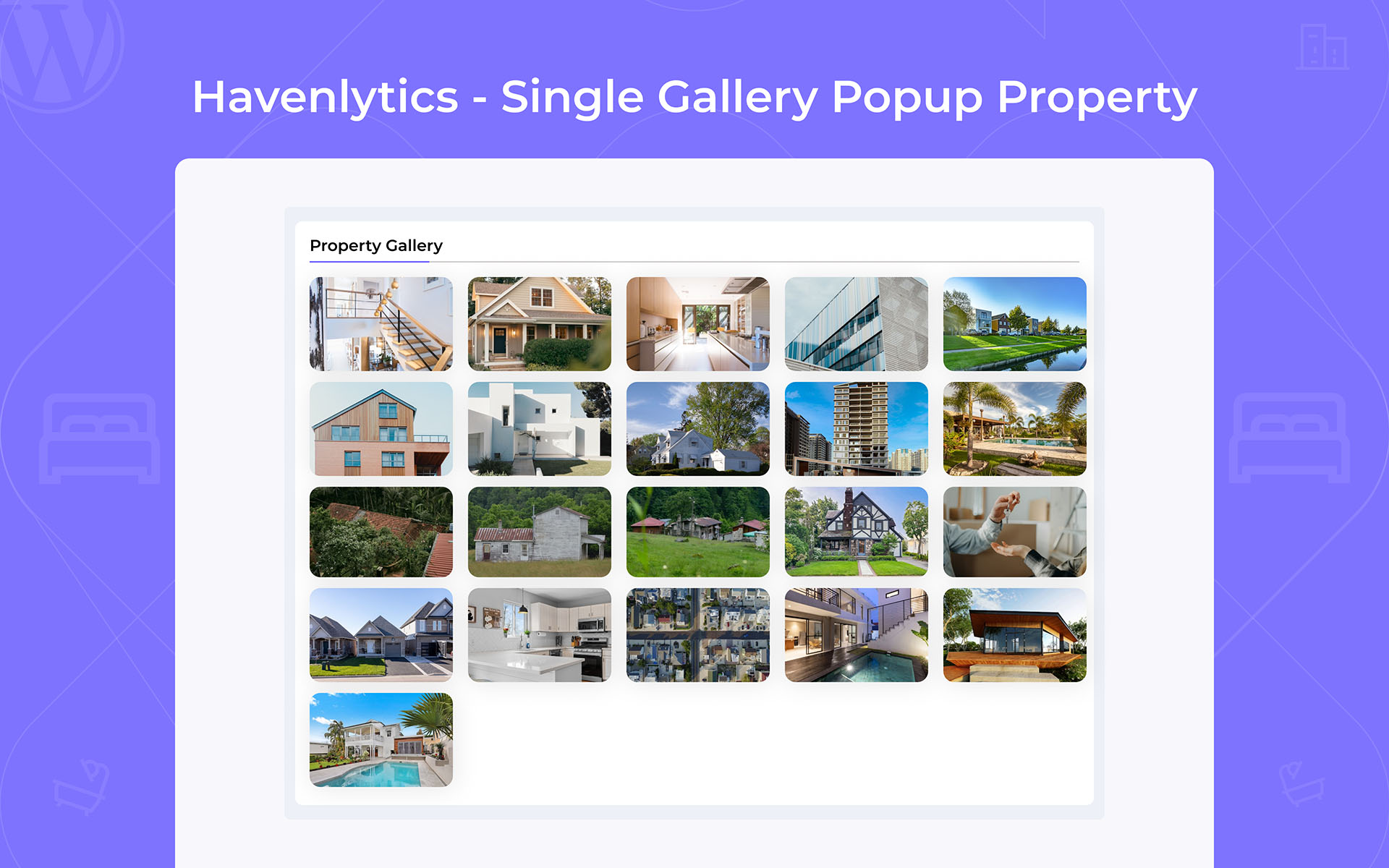 Single Property – Gallery Popup