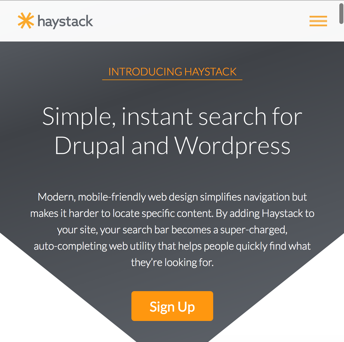 Go to https://haystack.menu/ to get your *license* for the Haystack search